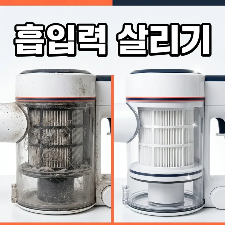 LG 코드제로 흡입력 약해졌을 때 원인 5가지와 셀프 해결법