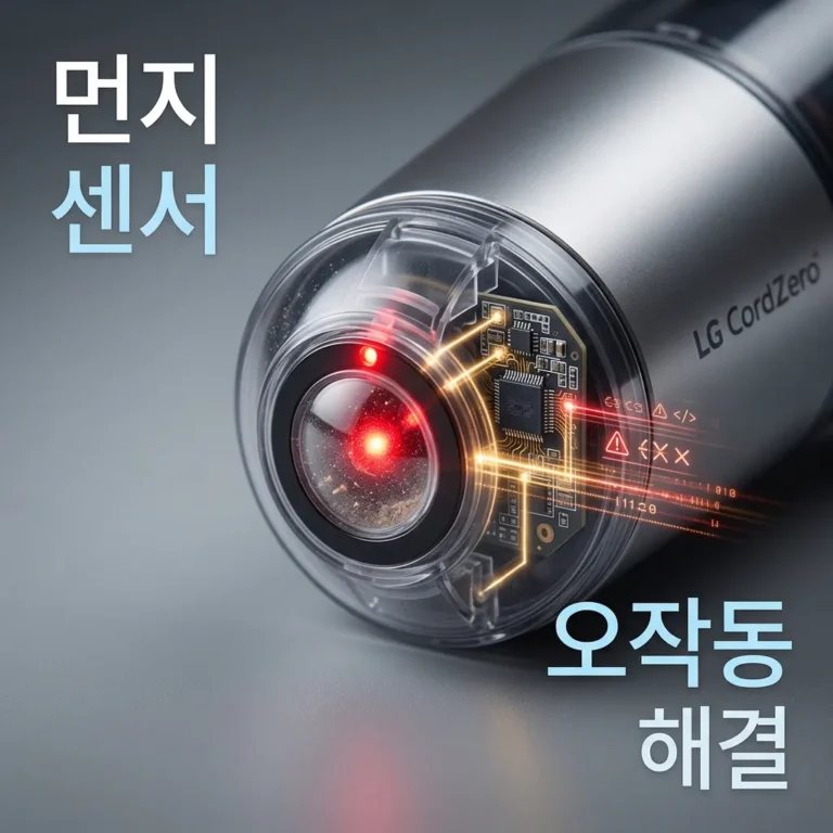 LG 코드제로 먼지 센서 오작동 원인과 해결 방법 총정리