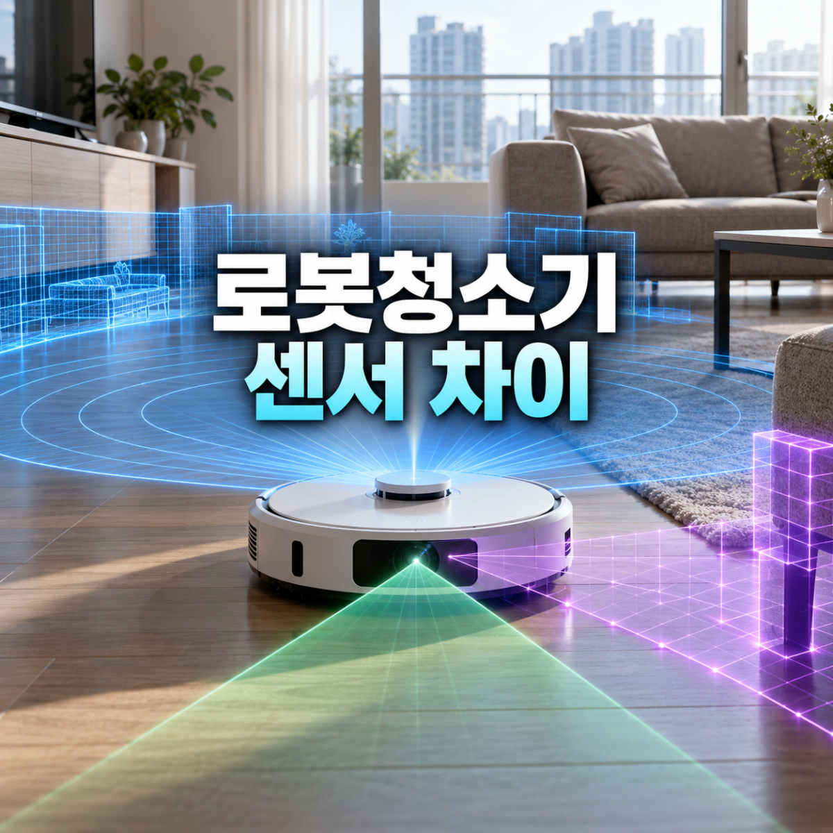 로봇청소기 센서 차이