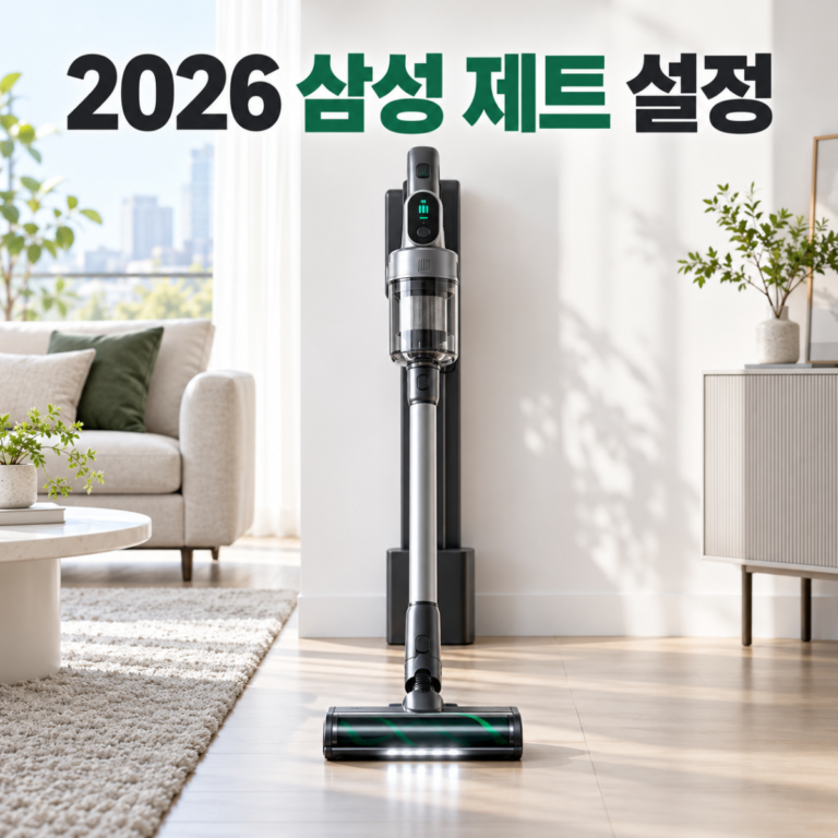 2026 삼성 제트 설정 메뉴|스마트 모션·충전 표시 바꾸기