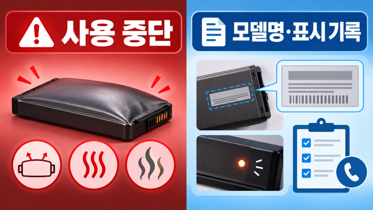 사용 중단과 공식 지원 기준