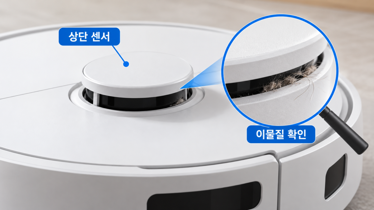 상단 라이다 외부 점검