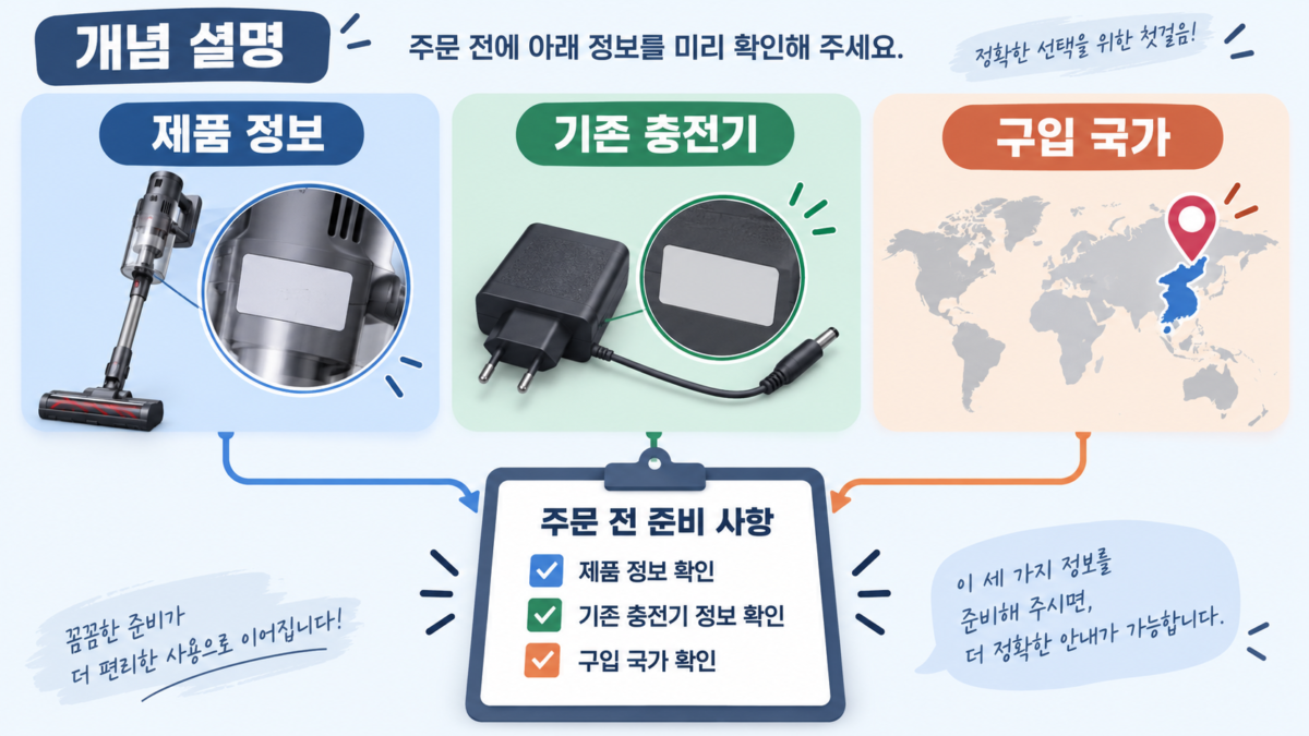모델과 구입 국가 기록