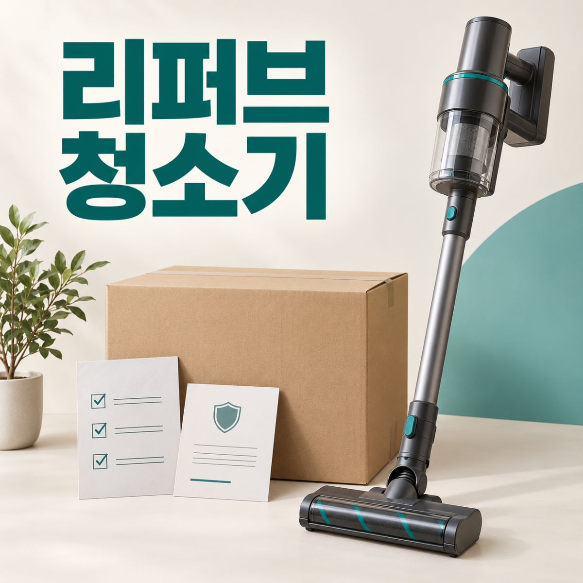 리퍼브 청소기 구매 확인