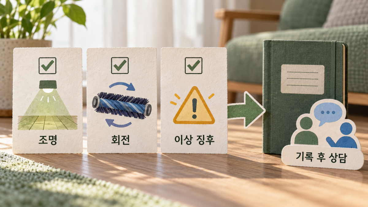 결과를 나눠 기록